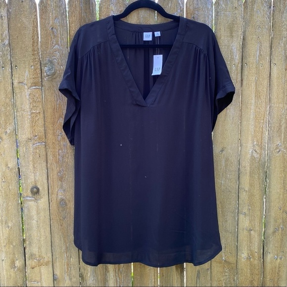 NWT GAP Factory Relaxed Fit Drapey Shirt Sz XXL - Picture 1 of 10